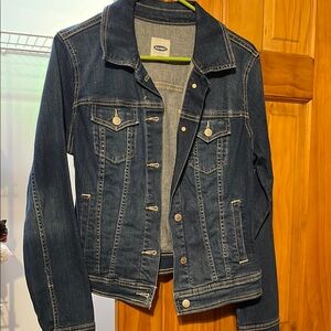 Old Navy Dark Blue Jean Jacket